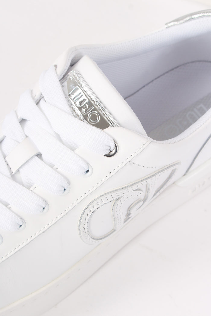 Sneaker Silvia Calf Logo White-6