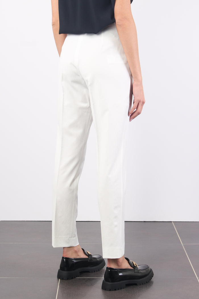 Pantalone Chino Tela Bianco Ottico-6