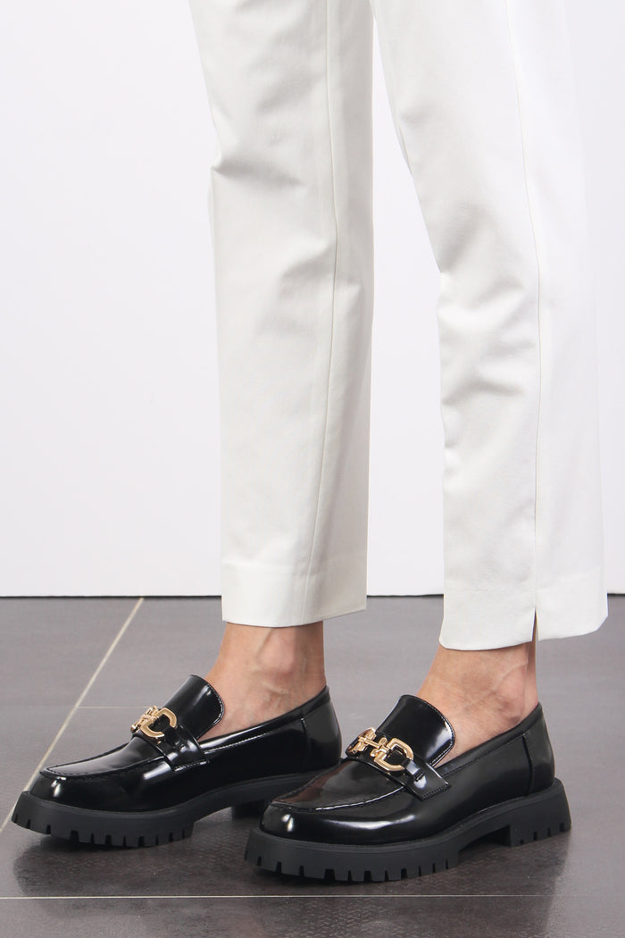 Pantalone Chino Tela Bianco Ottico-8