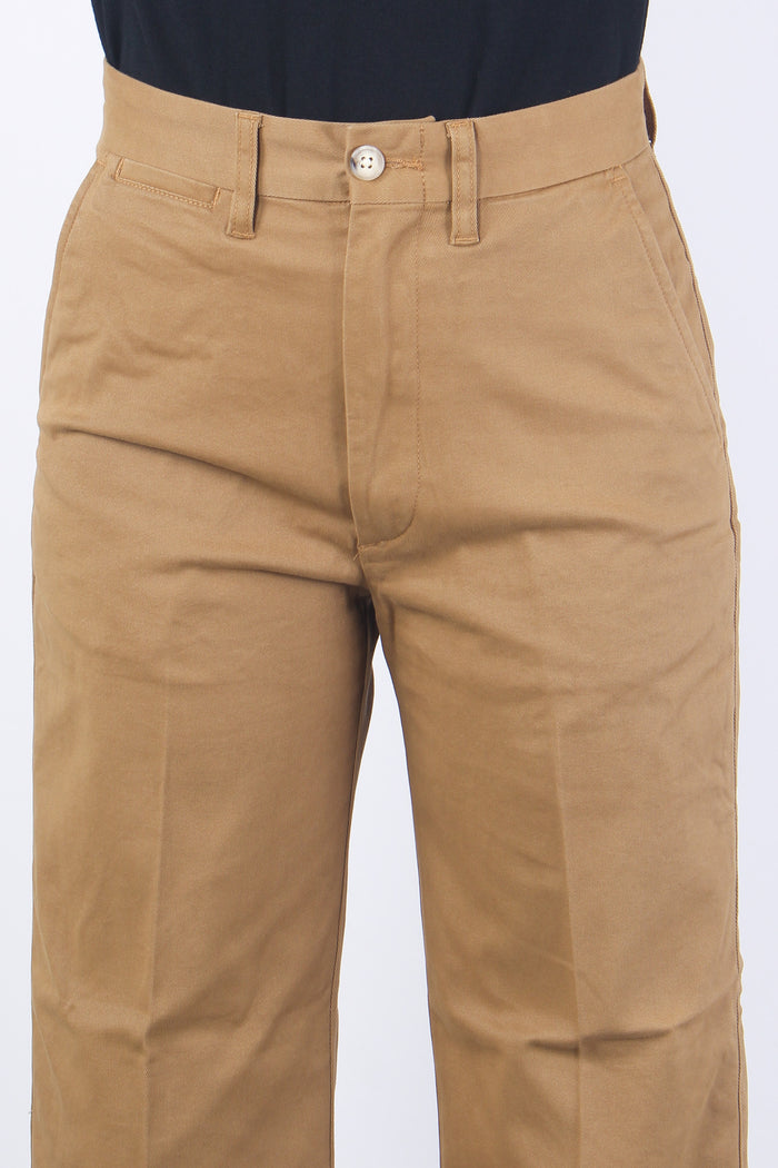 Pantalone Chino Cropped Montana Khaki-7