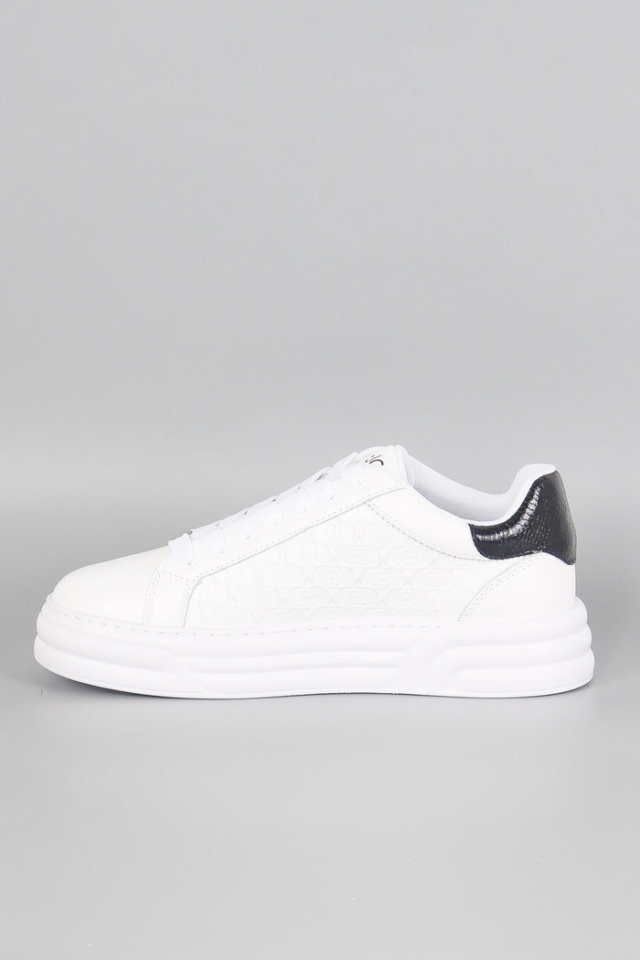 Sneaker Cleo Calf White/black-4