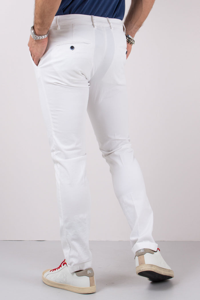 Pantalone 5 Tasche Bianco-5