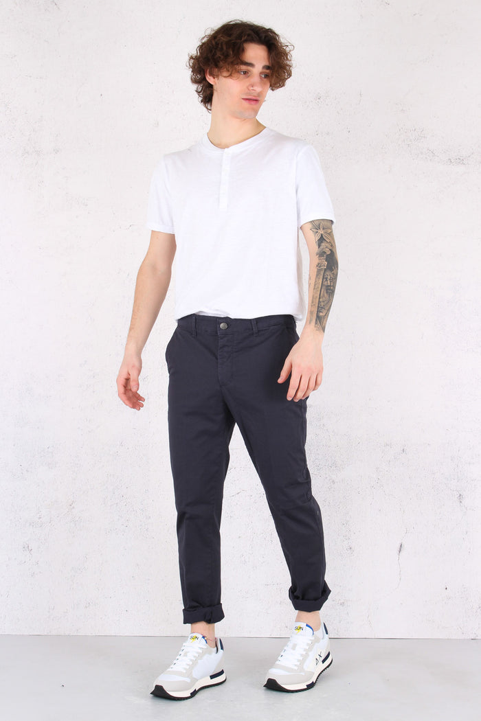 Pantalone Chino Slim Navy-3