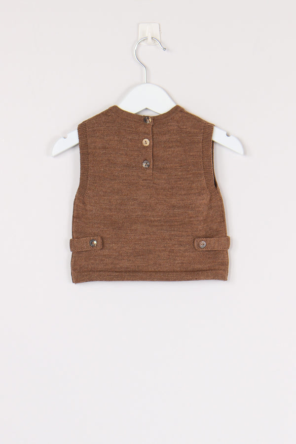 Gilet Lana Merinos Caffe-2