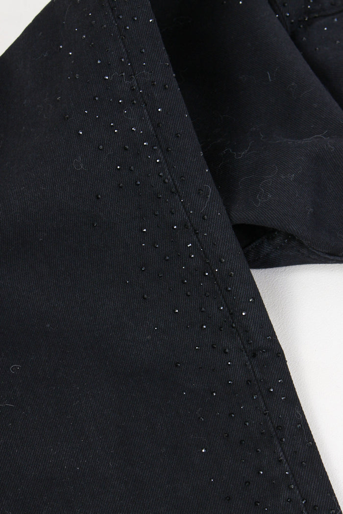 Kelinia Denim Gamba Larga Stra Nero-7