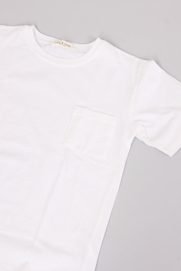 T-shirt Manica Corta Bianco-3