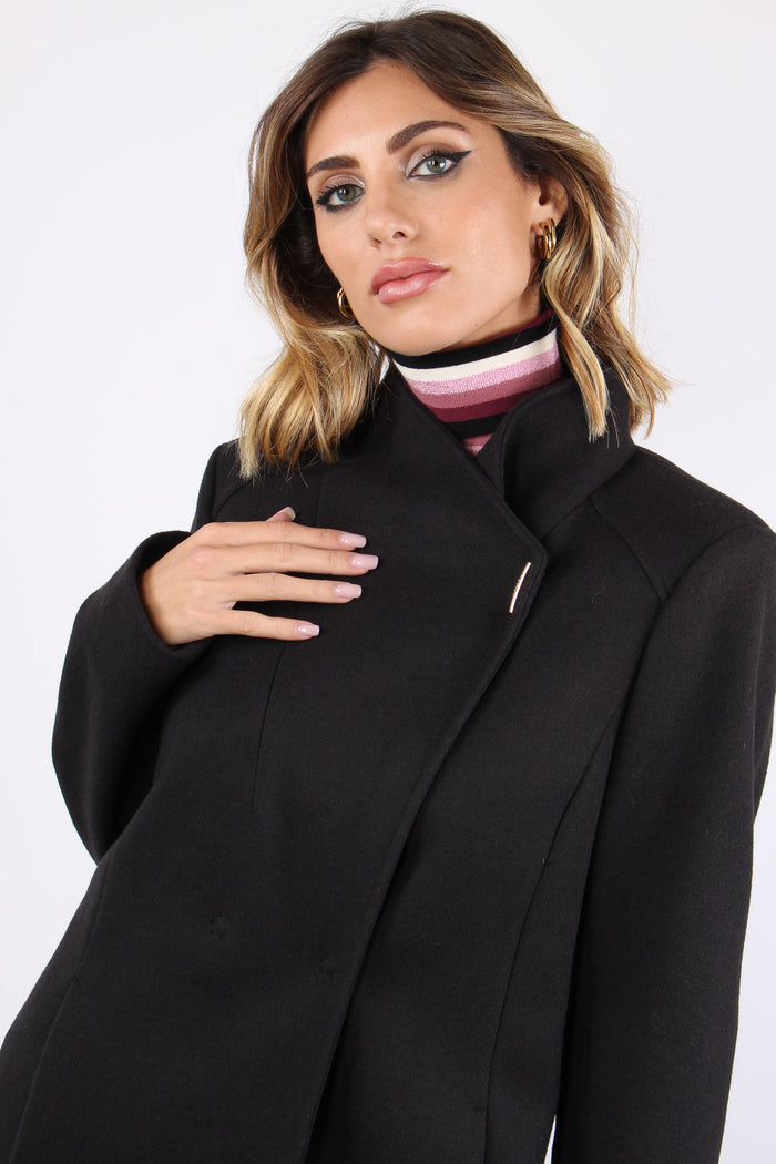 Cappotto Sfiancato Nero-8