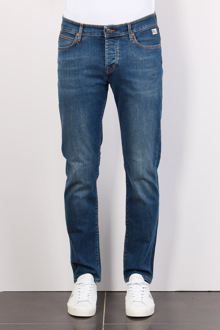 Denim Slim Fit Denim Medio-2