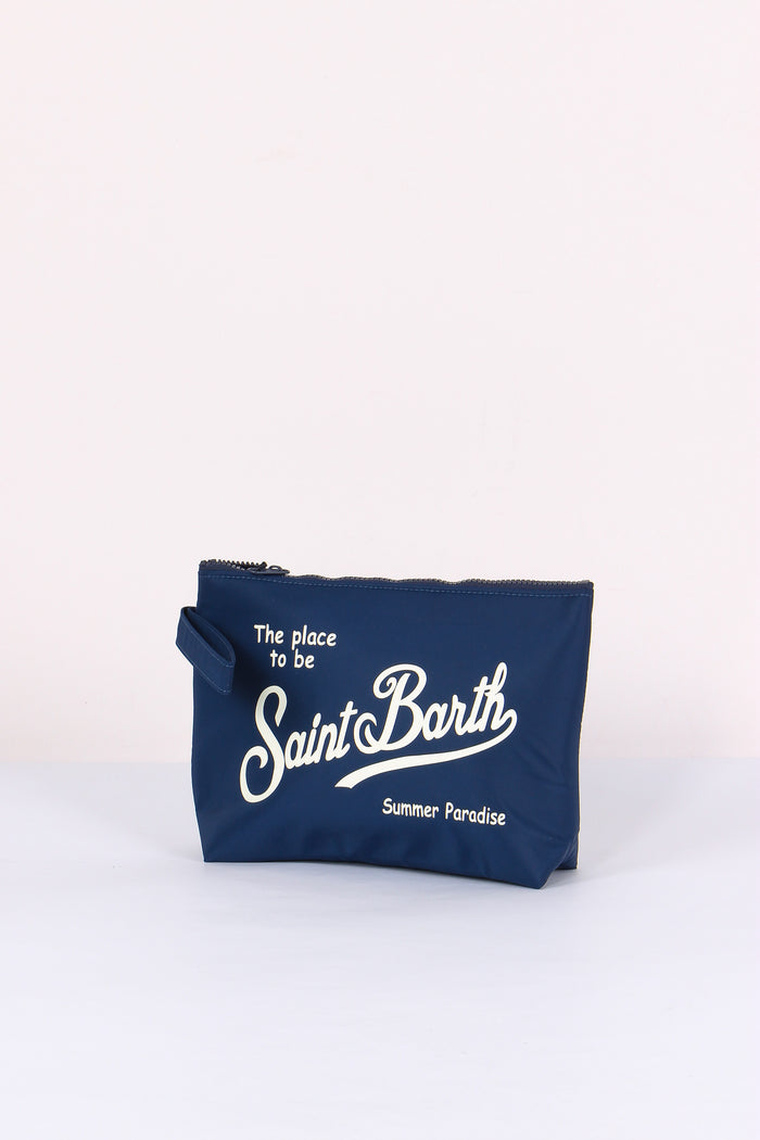 Aline Pochette Nylon Blue Navy-2