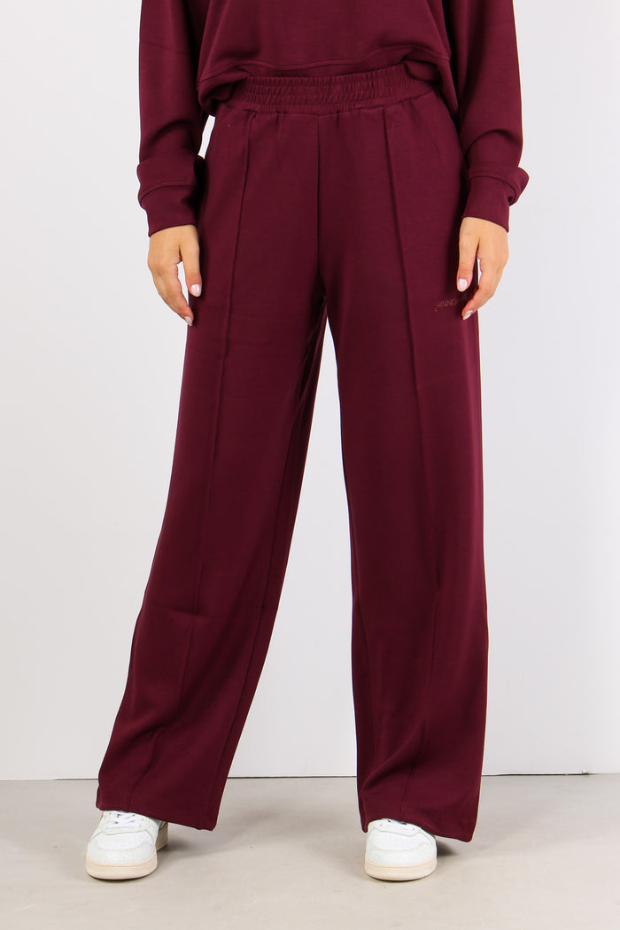 Pantalone Palazzo Modal Bordeaux-2