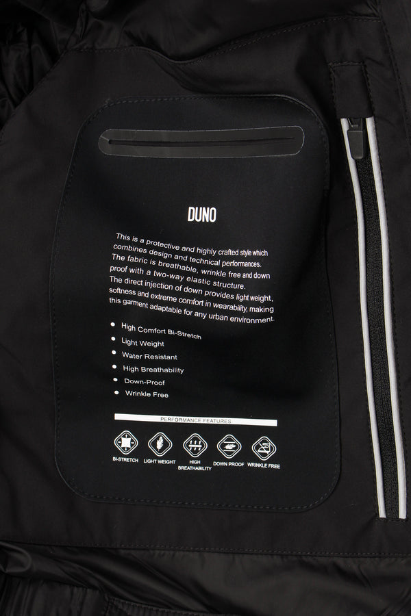 Piumino Zip Nero-2