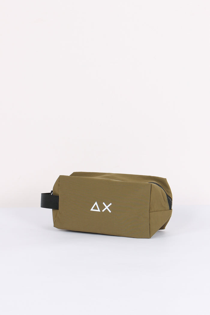 Beauty Case Nylon Militare-2