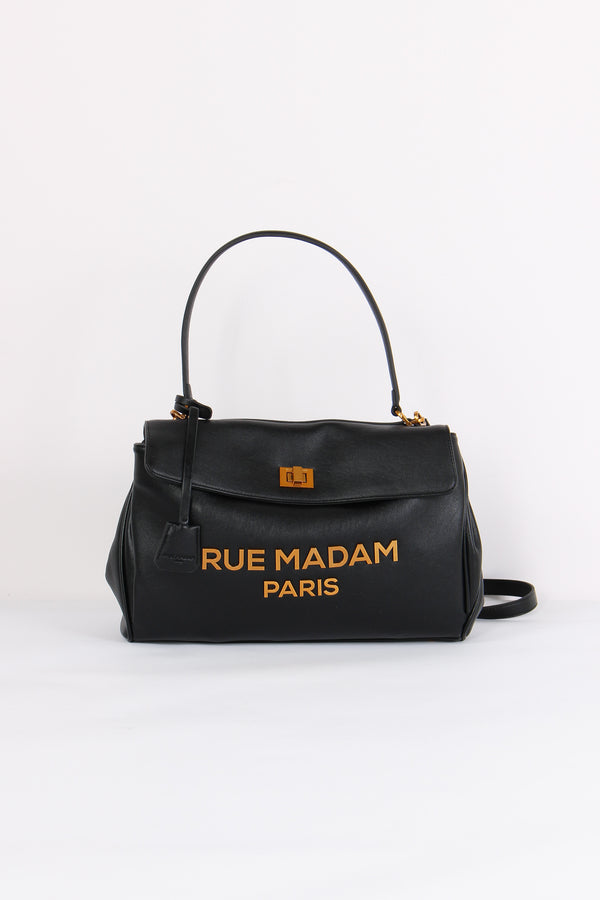 Borsa Patta Loogo Black