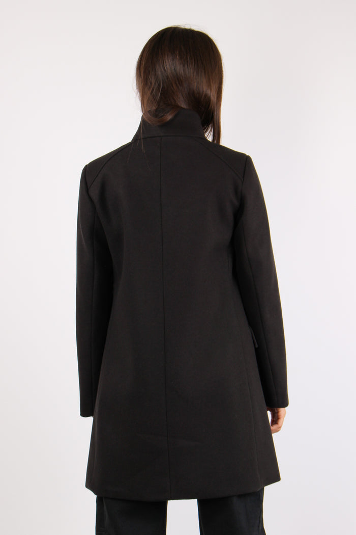 Cappotto Sfiancato Nero-5