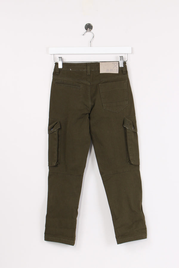 Pantalone Tasconato Verde Militare-2