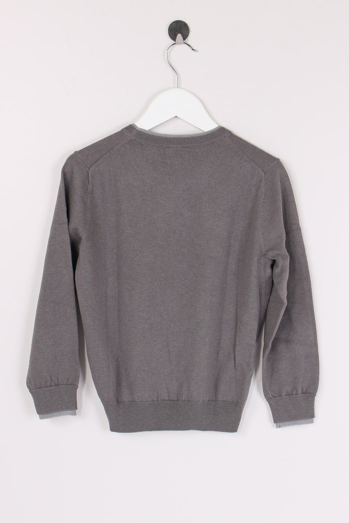 Pullover Leggero Profilo Grigio-4