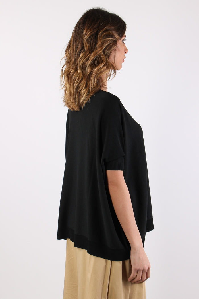 Maglia Cropped M/m Nero-7