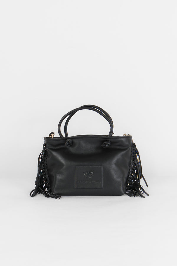 Eli Pop Mini Shopping Frange Nero