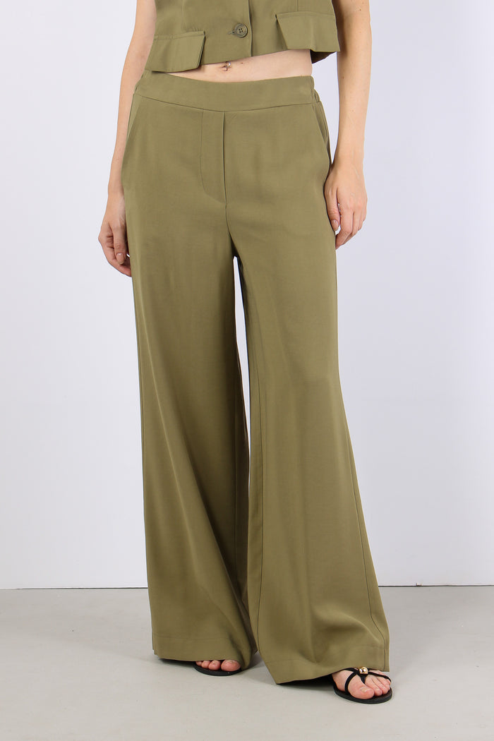 Pantalone Palazzo Misto Viscos Salvia-2