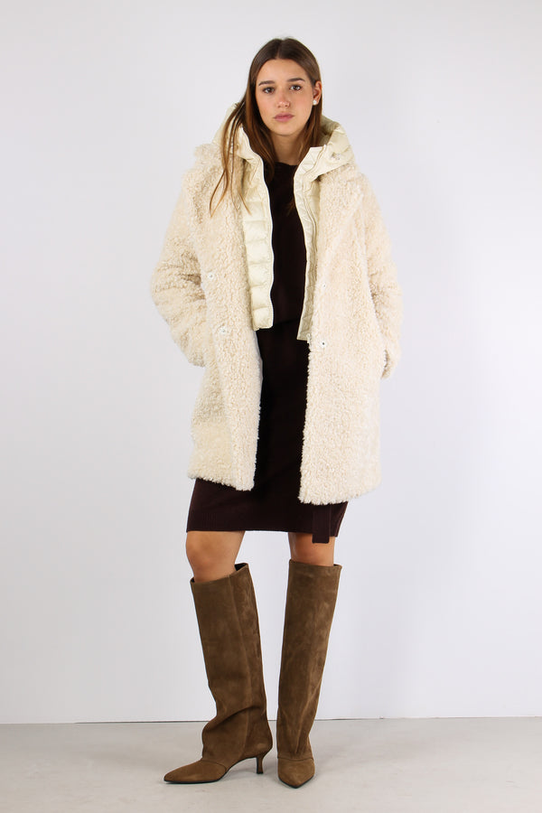 Teddy Lunghezza Media White Swan