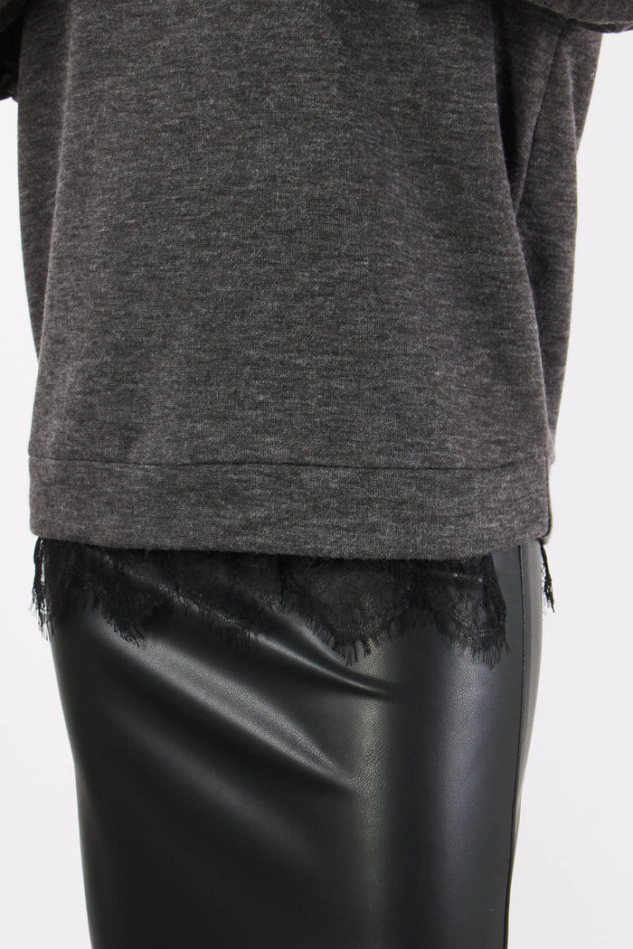 Maglia Fondo Pizzo Antracite-8