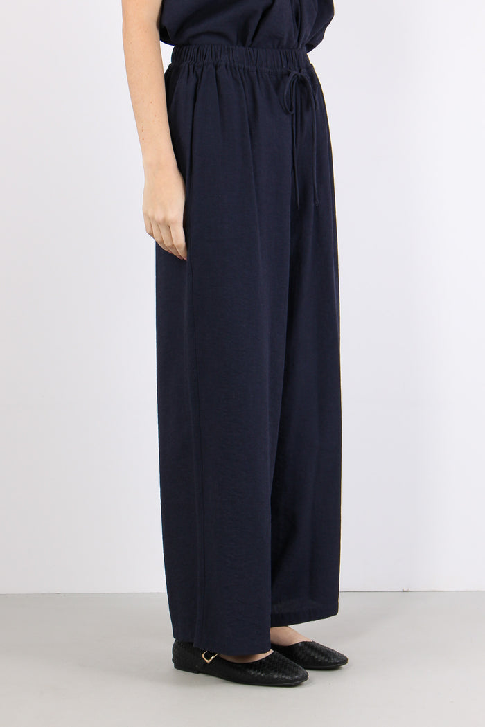 Pantalone Coulisse Blu Navy-6