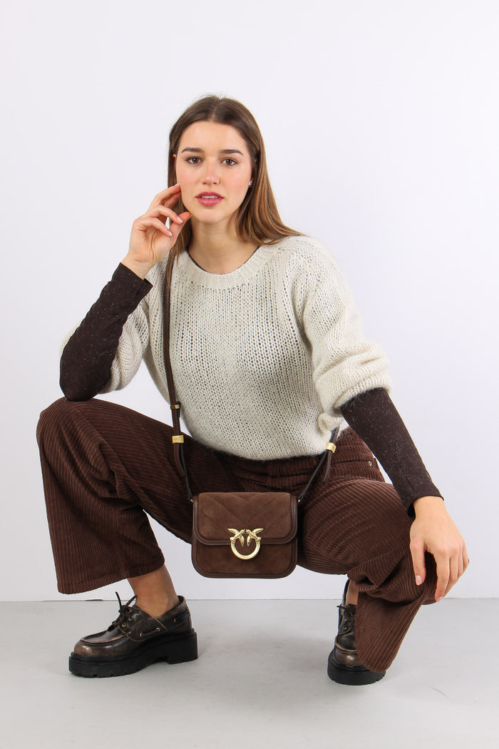 Maglia Scatoletta Filo Lurex Crema-3