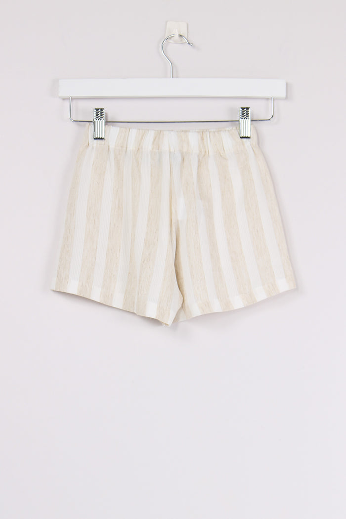 Bermuda 2 Tasche Lino Riga Latte/beige-2