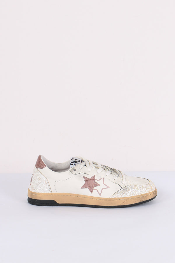 Sneakers Week Crosta Bianco/rosa