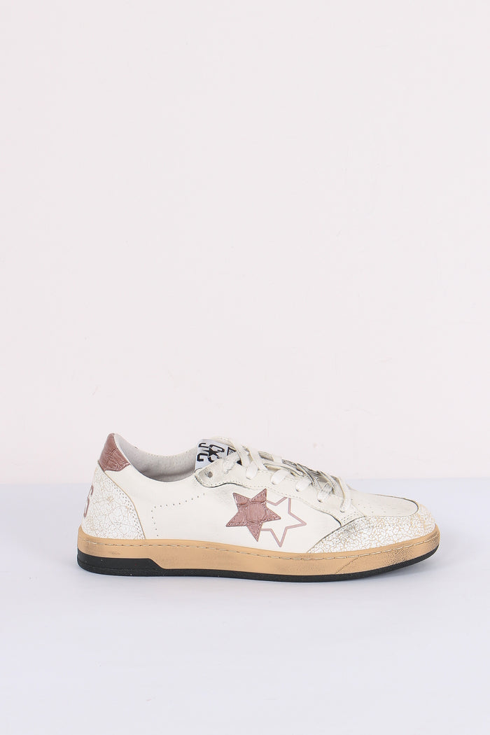 Sneakers Week Crosta Bianco/rosa