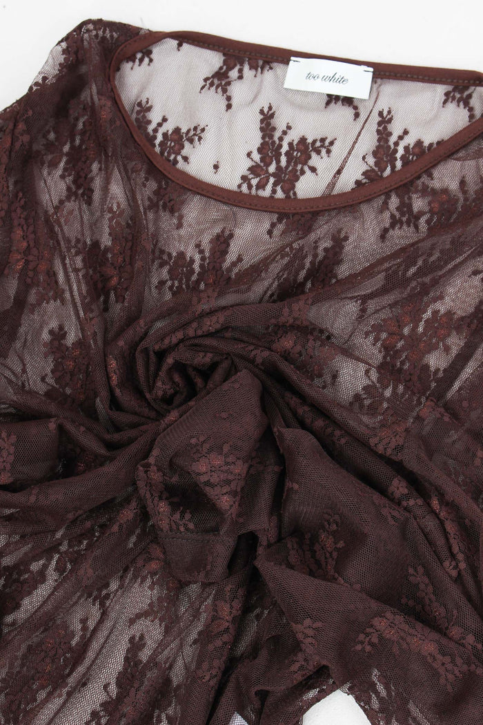 T-shirt M/l Pizzo Cioccolato-6