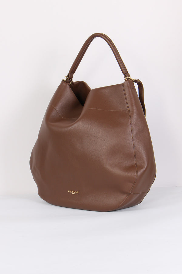 Hobo Maxi Morbida Marrone-2