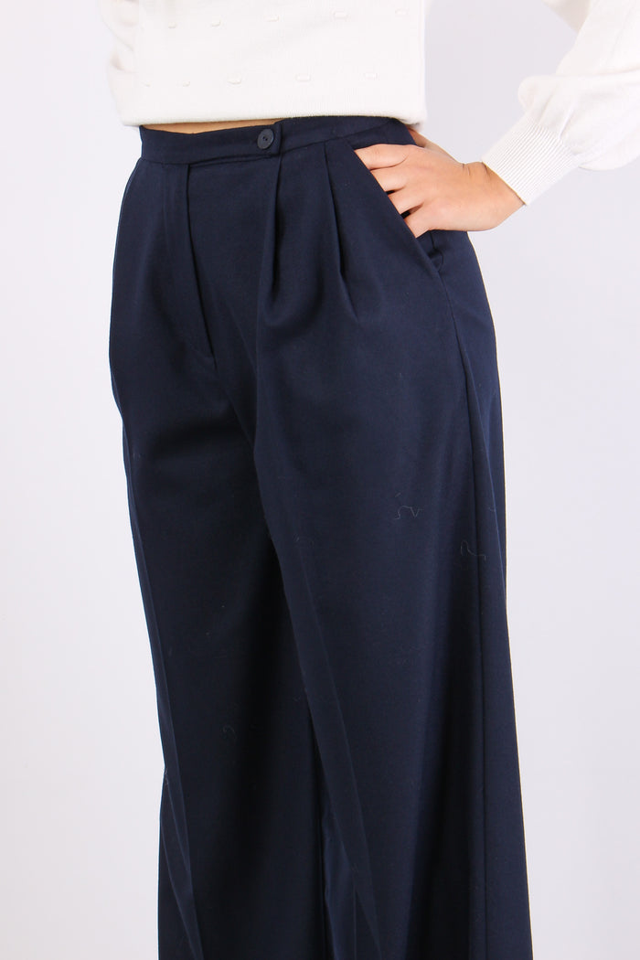 Pantalone Palazzo Pences Cintu Blu-6