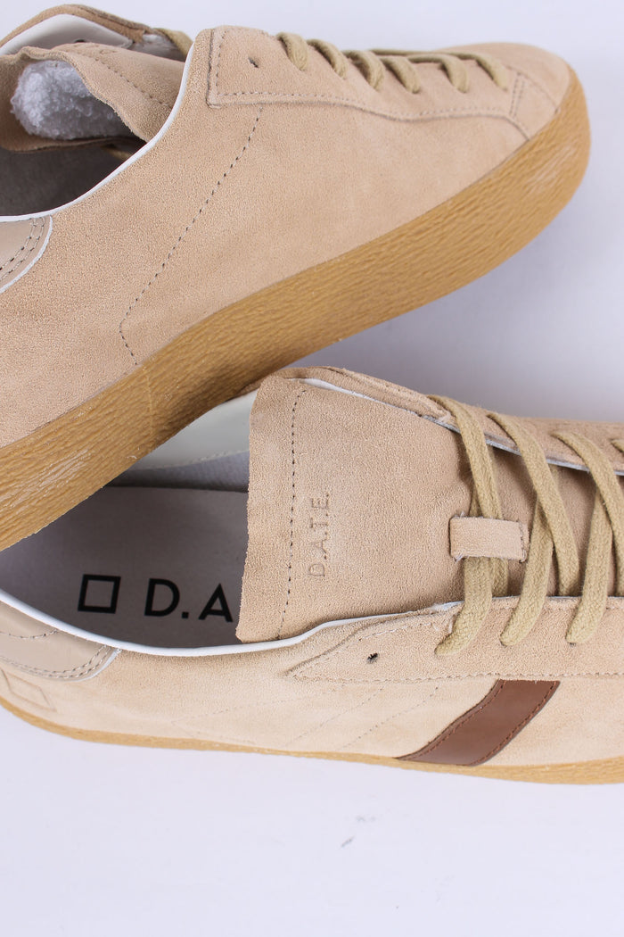 Sneaker Hill Low Suede Beige-7