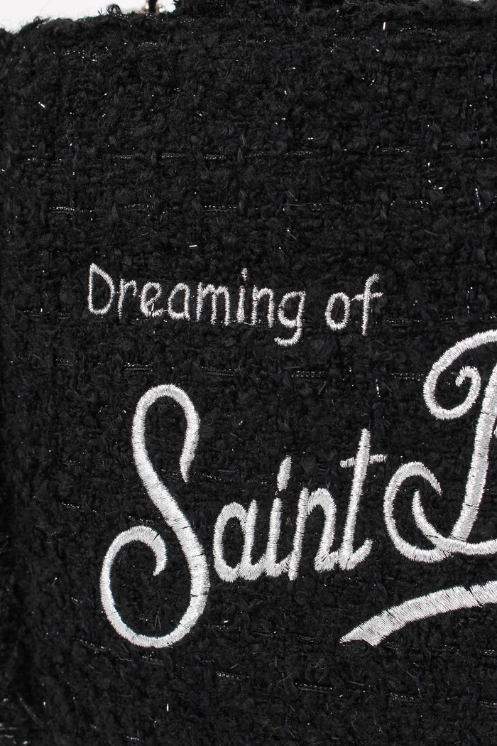 Shopping Piccola Tweed Nero-8