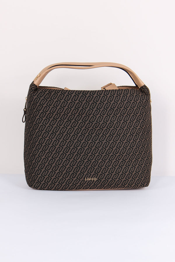 Hobo Logo Allover Testa Di Moro