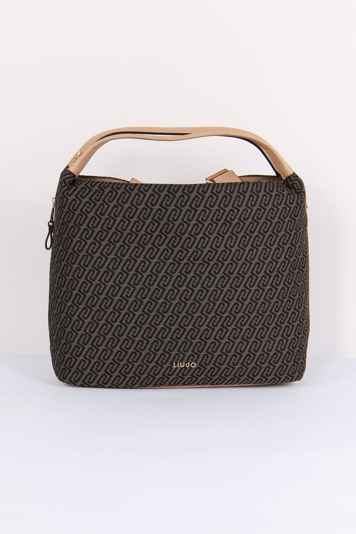 Hobo Logo Allover Testa Di Moro