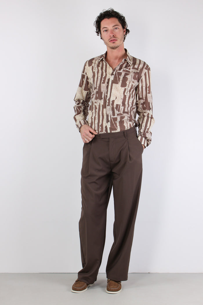 Foto Camicia Fantasia Moro-4