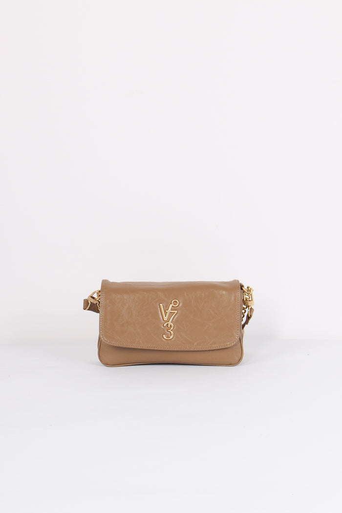 Louise Pochette Logo Taupe