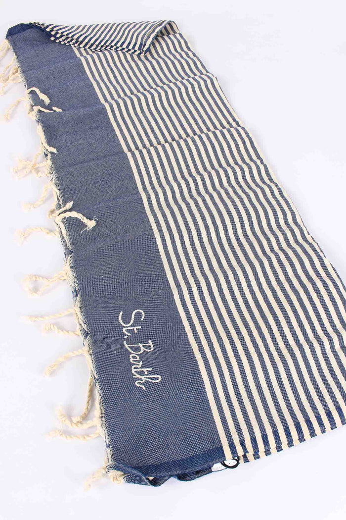 Foutas Righe Bianco/blu-4