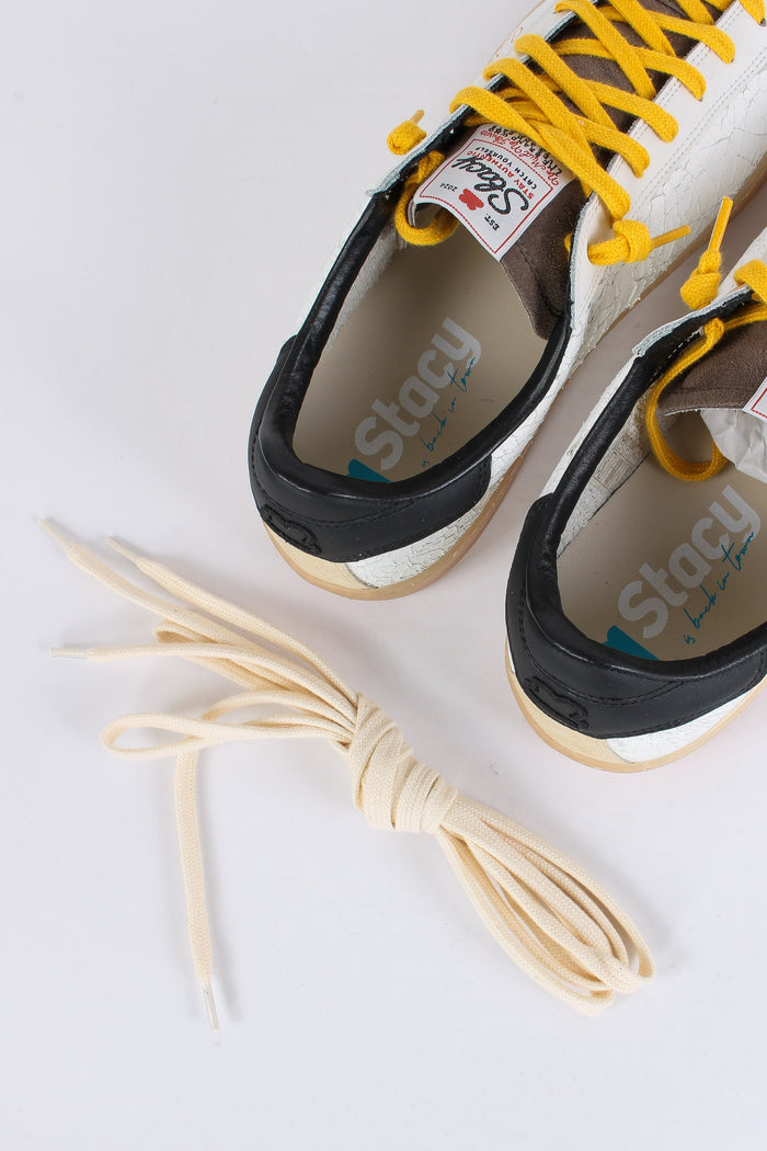 Sneakers Bimateriale Lether Bee-7