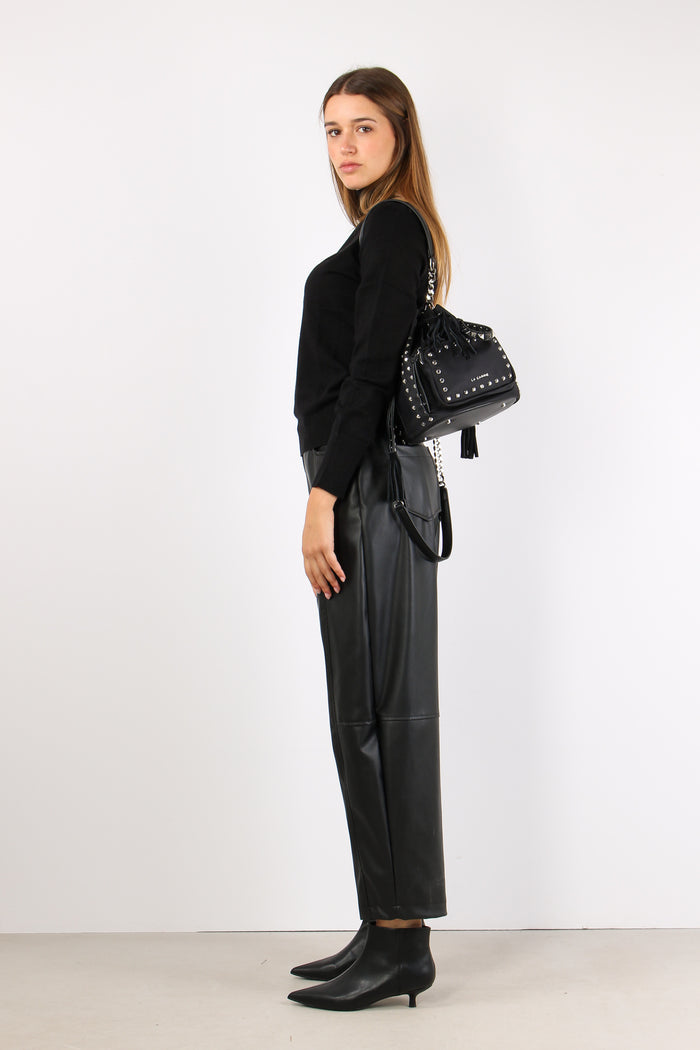 Lupetto Viscosa Nero-7