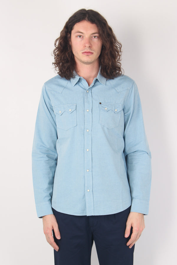 Camicia Regular Azzurro