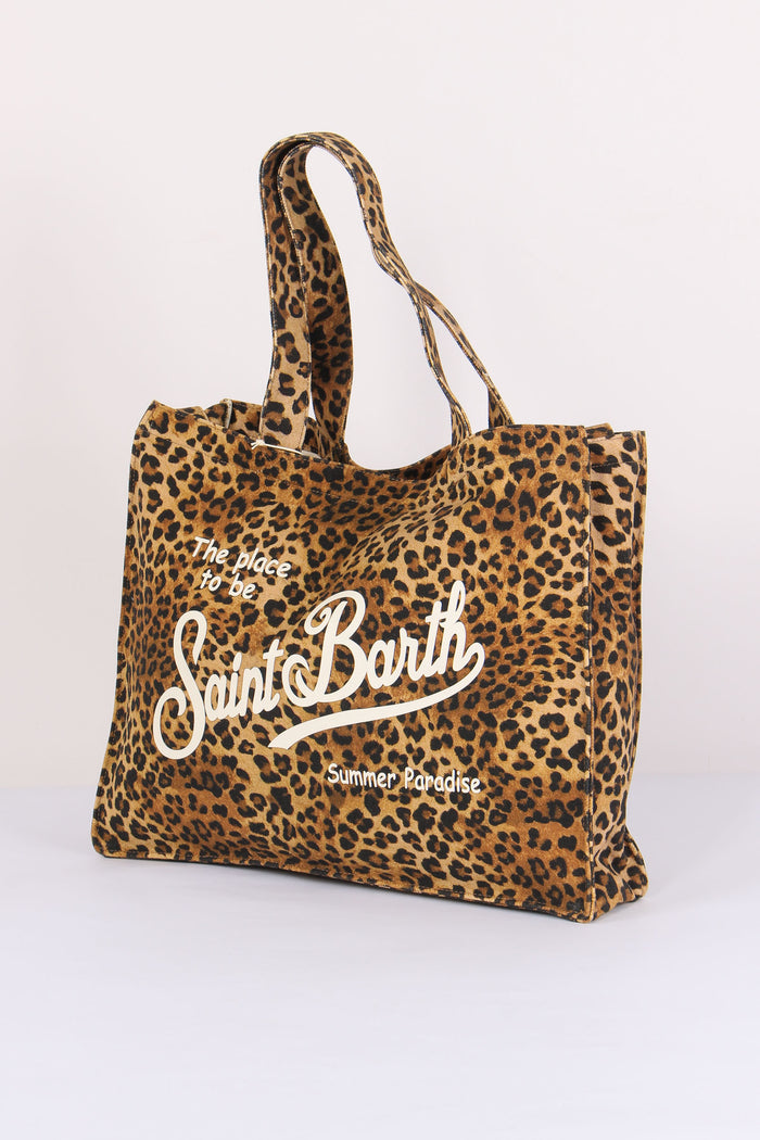 Essential Bag Canvas Leopard-2