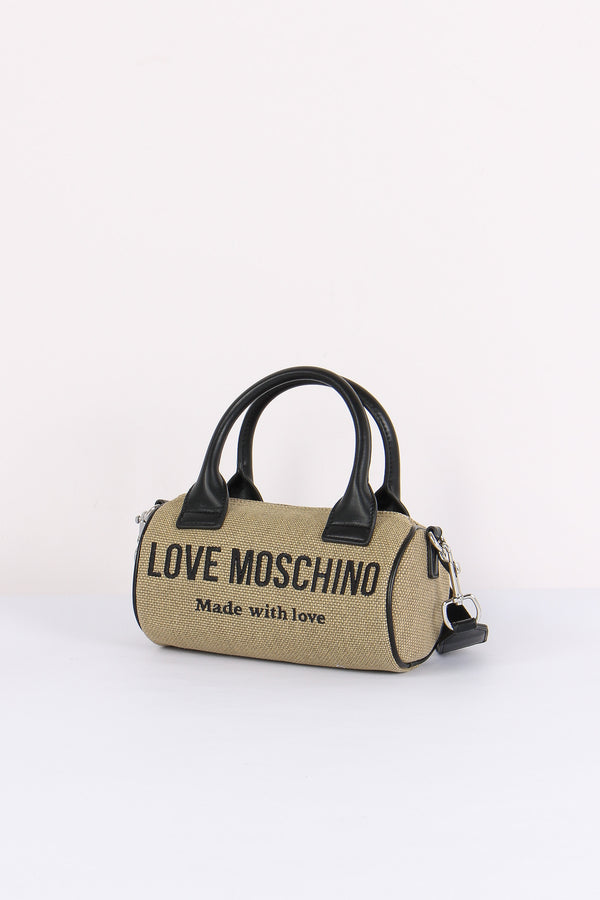 Bauletto Logo Canvas Oro-2
