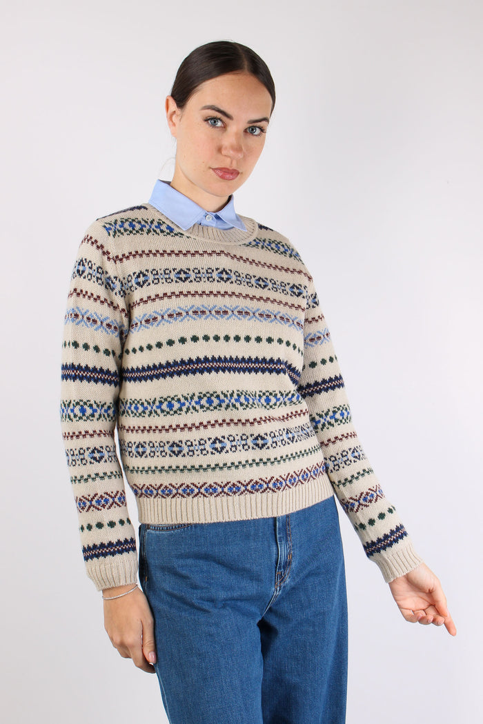 Quirite Maglia Fantasia Fairisle Work-3