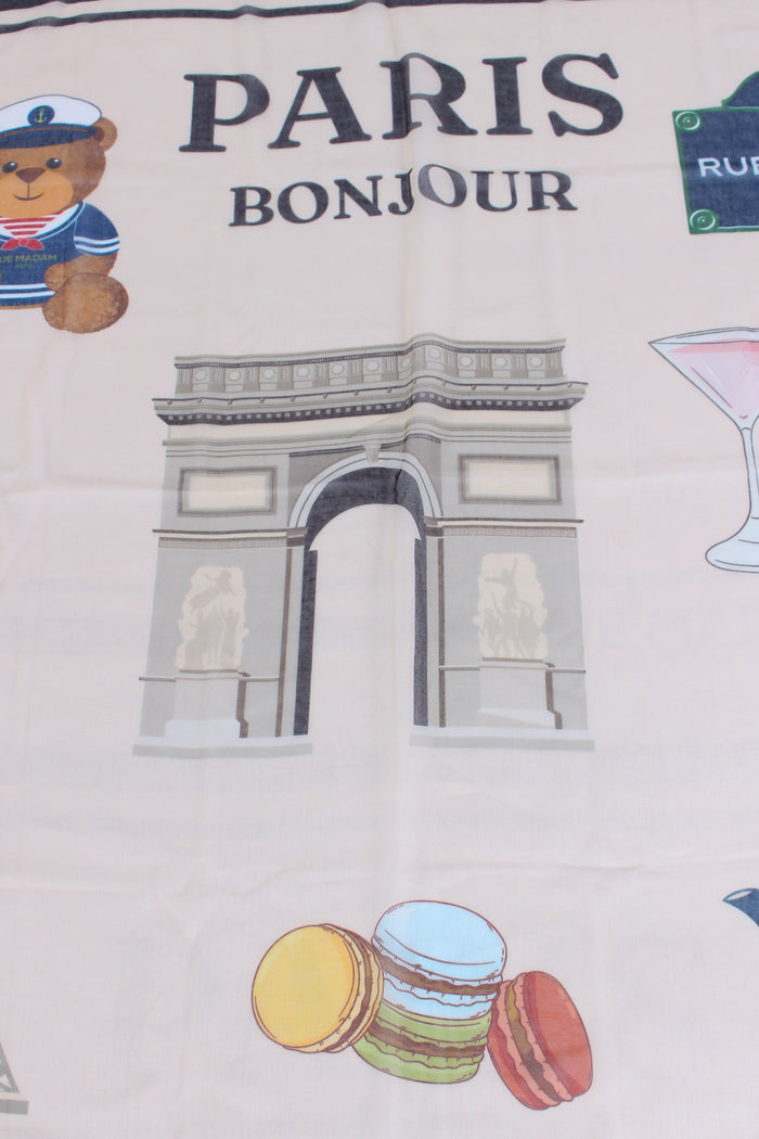 Foulard Fantasia Bonjour-5