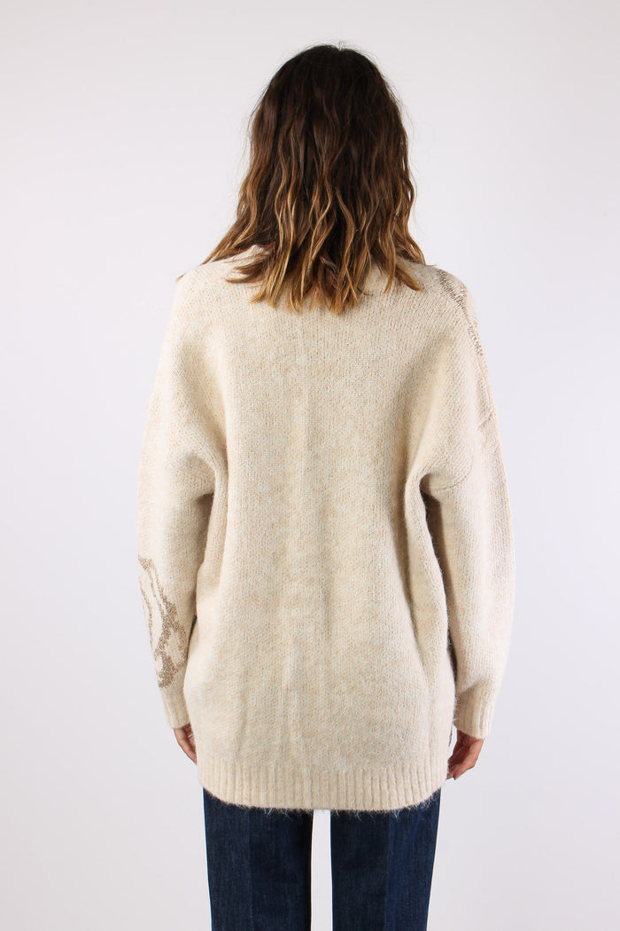 Gardigan Over Rose Crema-5