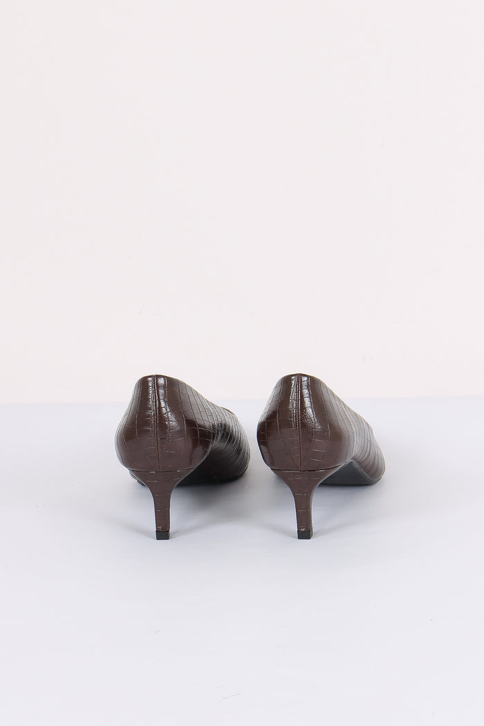 Decollete Stampa Cocco Brown-3