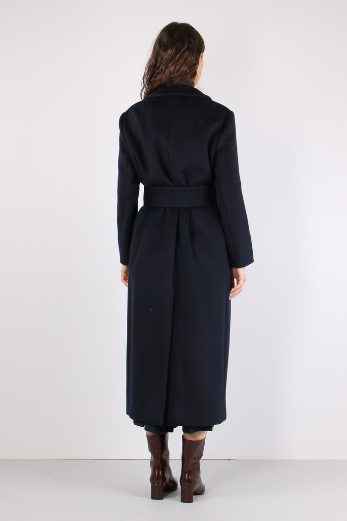 Mllovatta Cappotto Lungo Blu-5